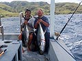 Double strike
Yellowfin Tuna